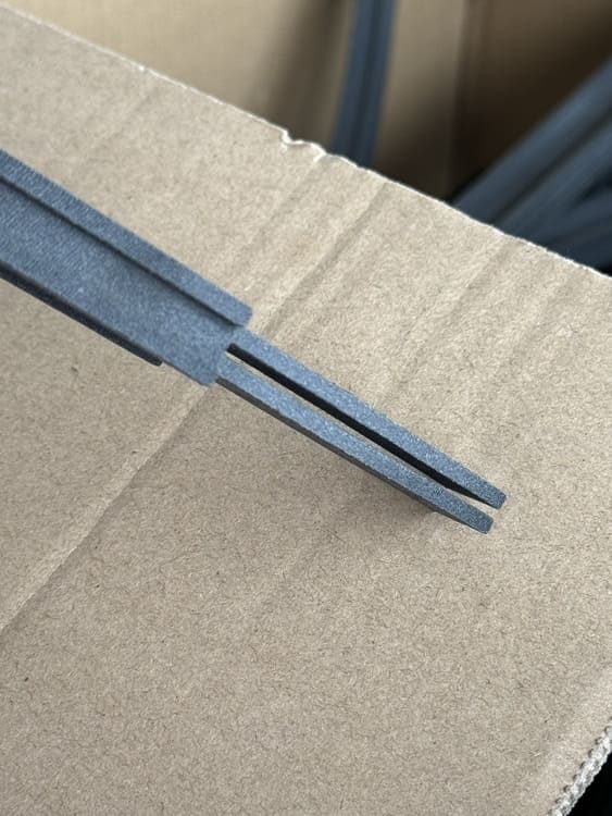 sls 3d printed nylon after depowdering_1